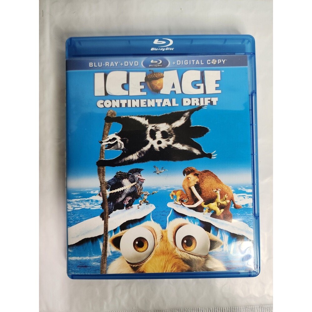 Ice Age: Continental Drift (Blu-ray, DVD, Digital Copy, 2012) Ray Romano